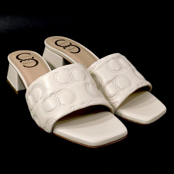 CASADEI 🇮🇹 WOMEN'S BEIGE SOFT LEATHER COMFORT MULES - Picture 3 of 10